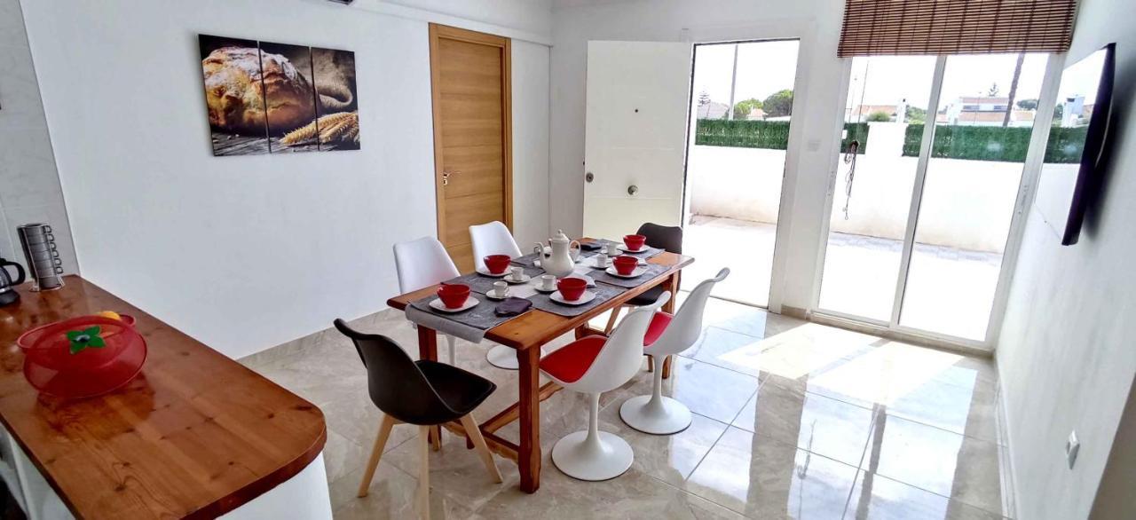 Villa Casa Soleada Piscina Climatizada Y Privada Santiago De La Ribera Exterior foto