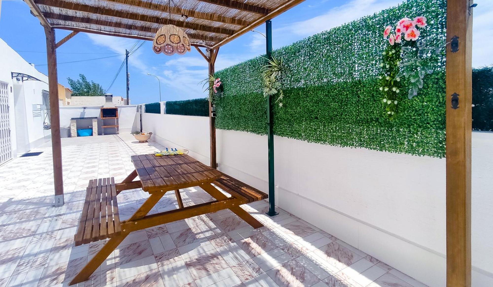 Villa Casa Soleada Piscina Climatizada Y Privada Santiago De La Ribera Exterior foto